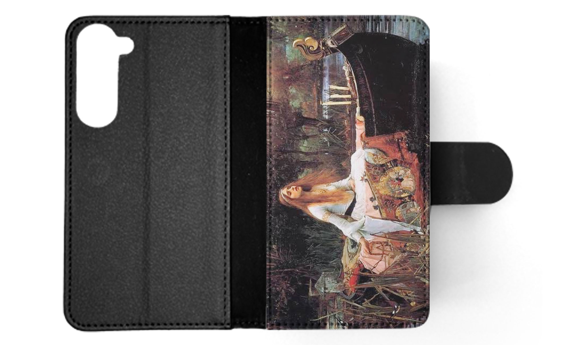 FLIP CASE FOR SAMSUNG GALAXY|JOHN WILLIAM WATERHOUSE - THE LADY OF SHALOTT ART - Picture 29 of 120