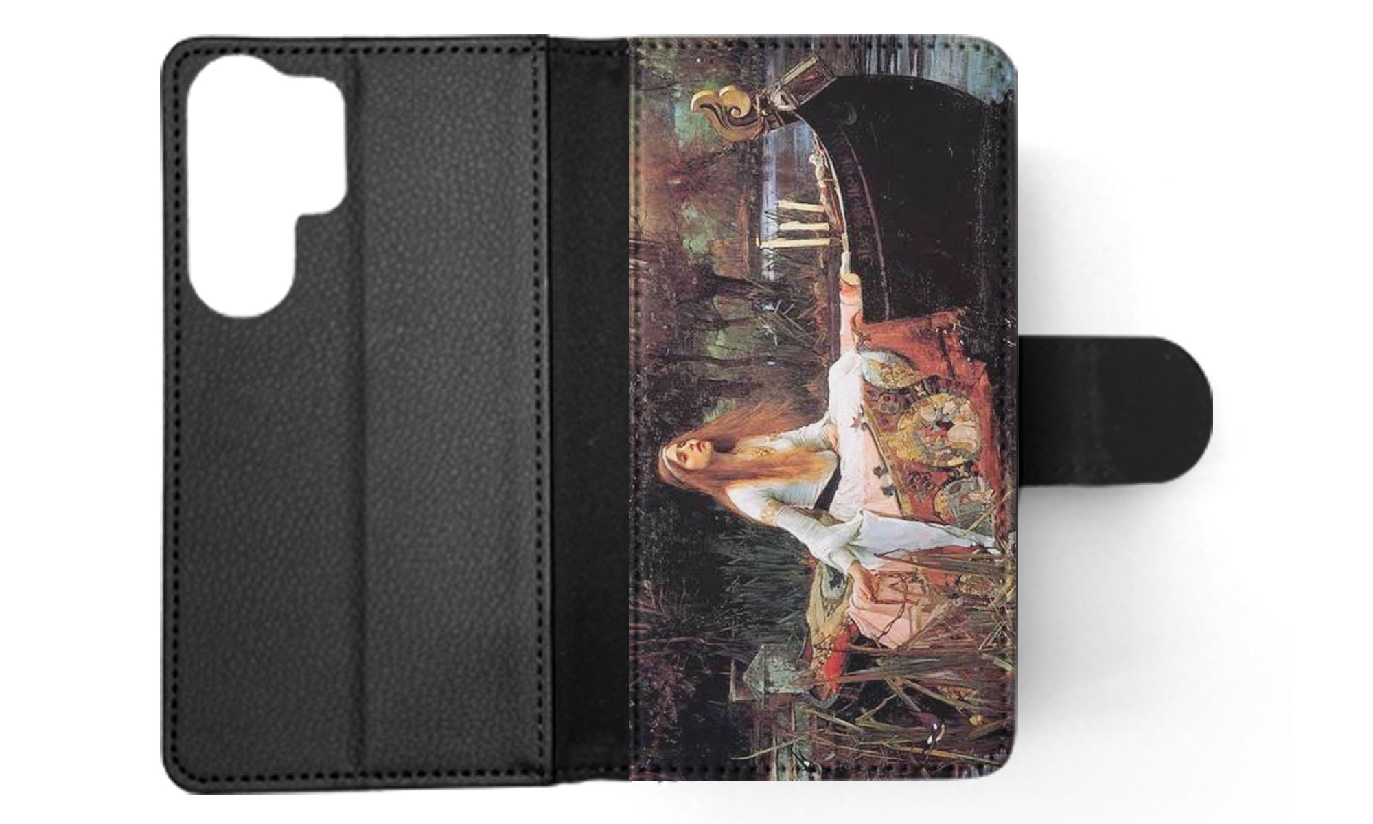 FLIP CASE FOR SAMSUNG GALAXY|JOHN WILLIAM WATERHOUSE - THE LADY OF SHALOTT ART - Picture 24 of 120