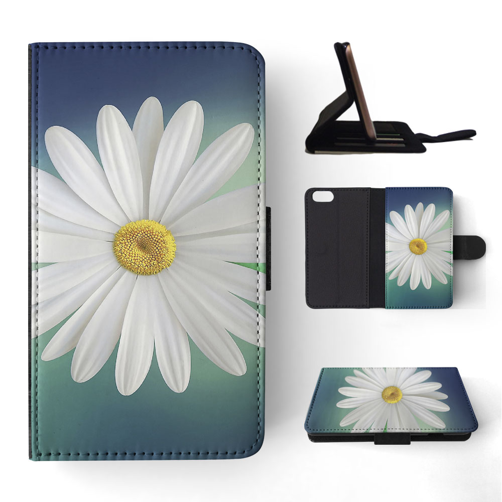 FLIP CASE FOR APPLE IPHONE|BEAUTIFUL DAISY FLOWER - Picture 169 of 193