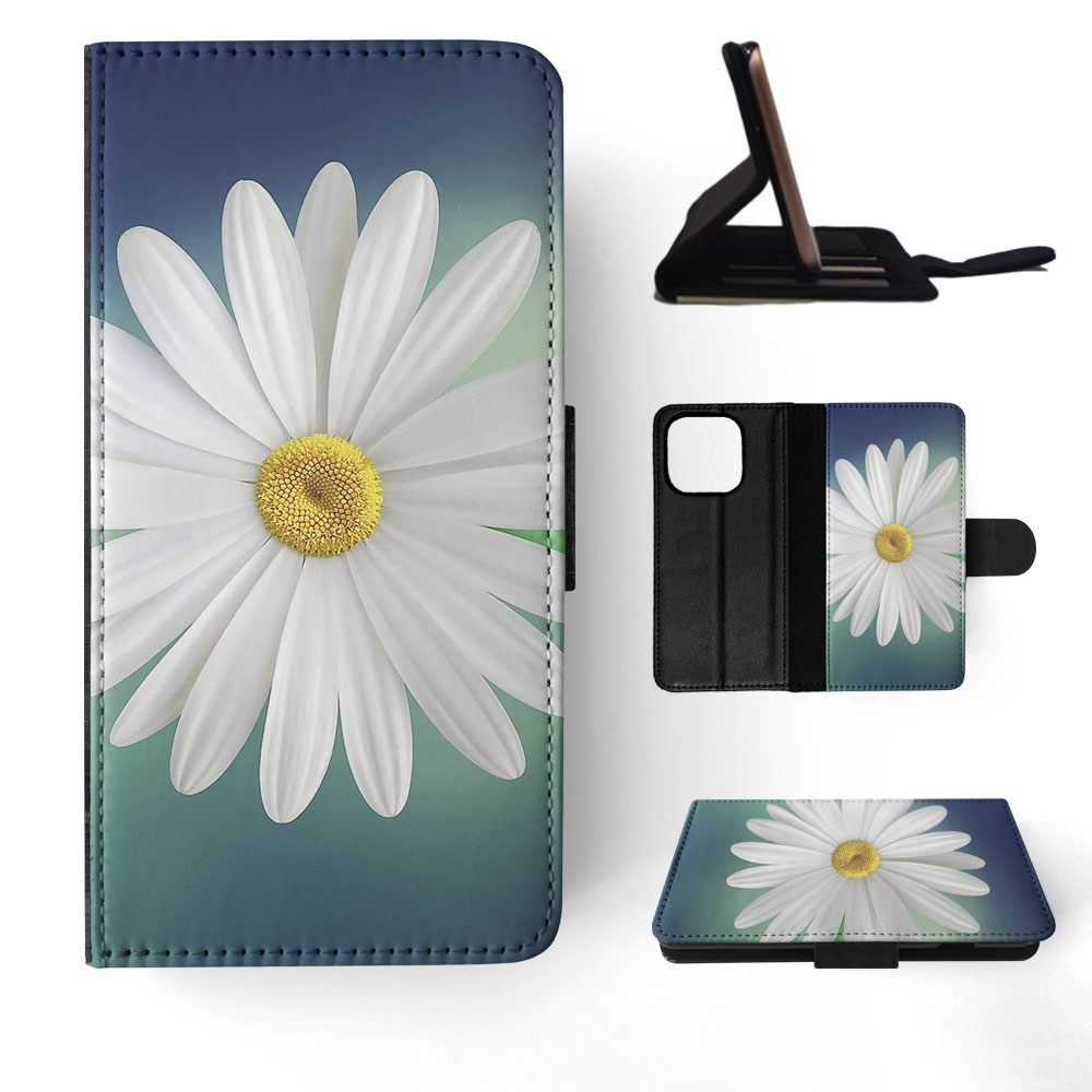 FLIP CASE FOR APPLE IPHONE|BEAUTIFUL DAISY FLOWER - Picture 51 of 193