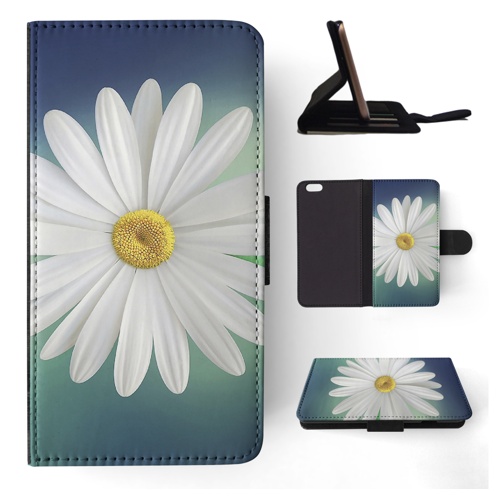 FLIP CASE FOR APPLE IPHONE|BEAUTIFUL DAISY FLOWER - Picture 149 of 193
