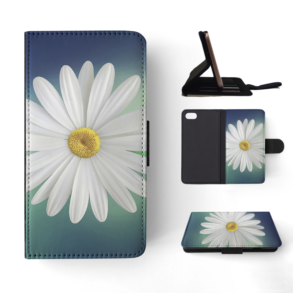 FLIP CASE FOR APPLE IPHONE|BEAUTIFUL DAISY FLOWER - Picture 134 of 193