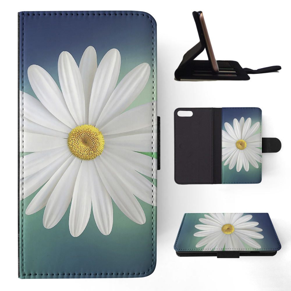 FLIP CASE FOR APPLE IPHONE|BEAUTIFUL DAISY FLOWER - Picture 129 of 193