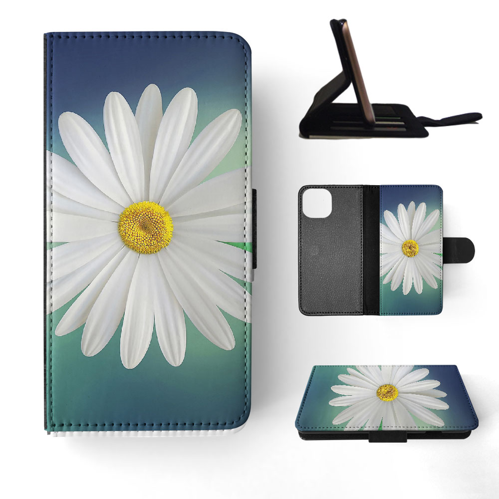 FLIP CASE FOR APPLE IPHONE|BEAUTIFUL DAISY FLOWER - Picture 41 of 193