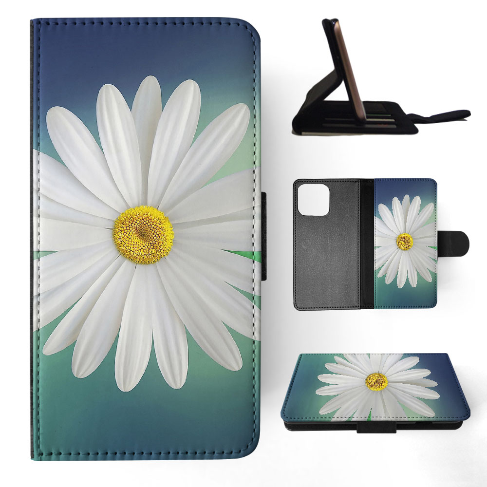 FLIP CASE FOR APPLE IPHONE|BEAUTIFUL DAISY FLOWER - Picture 26 of 193