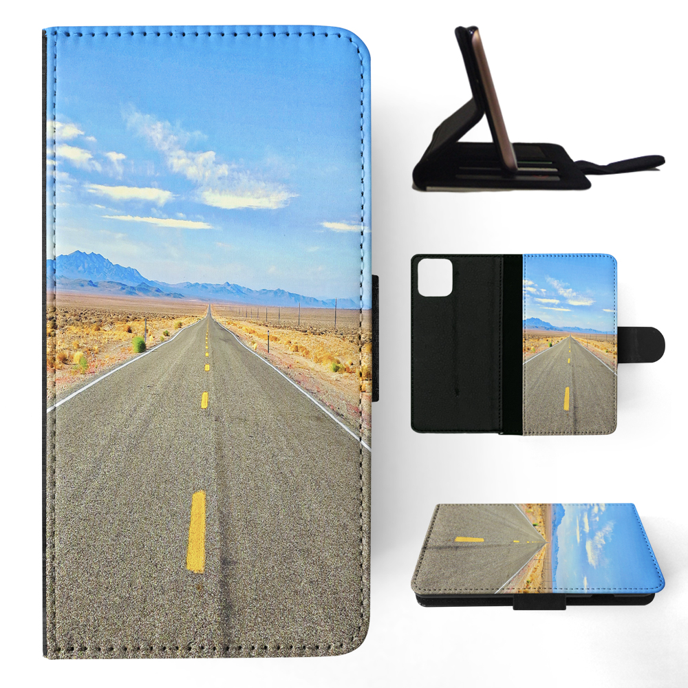 FLIP CASE FOR APPLE IPHONE|BEAUTIFUL DESERT COUNTRY ROAD #1 - 第 99/193 張圖片