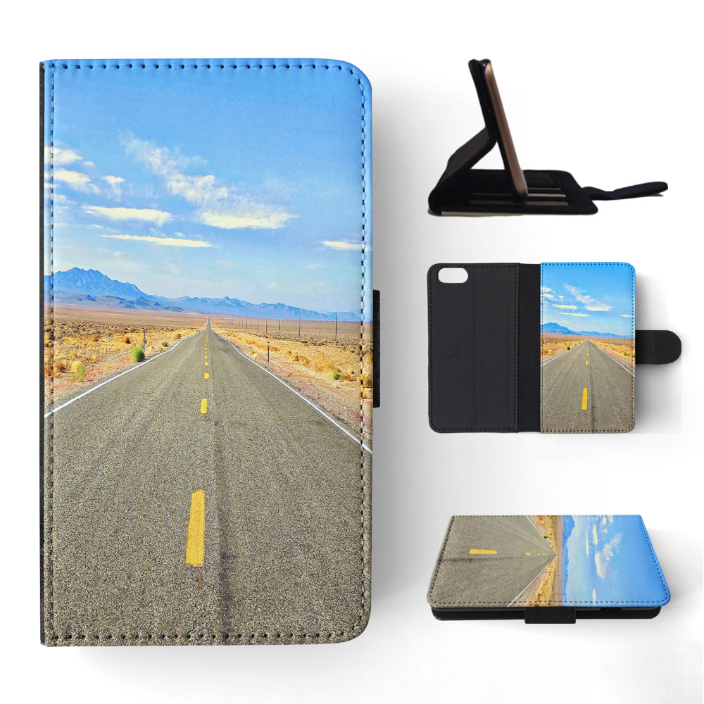 FLIP CASE FOR APPLE IPHONE|BEAUTIFUL DESERT COUNTRY ROAD #1 - 第 169/193 張圖片