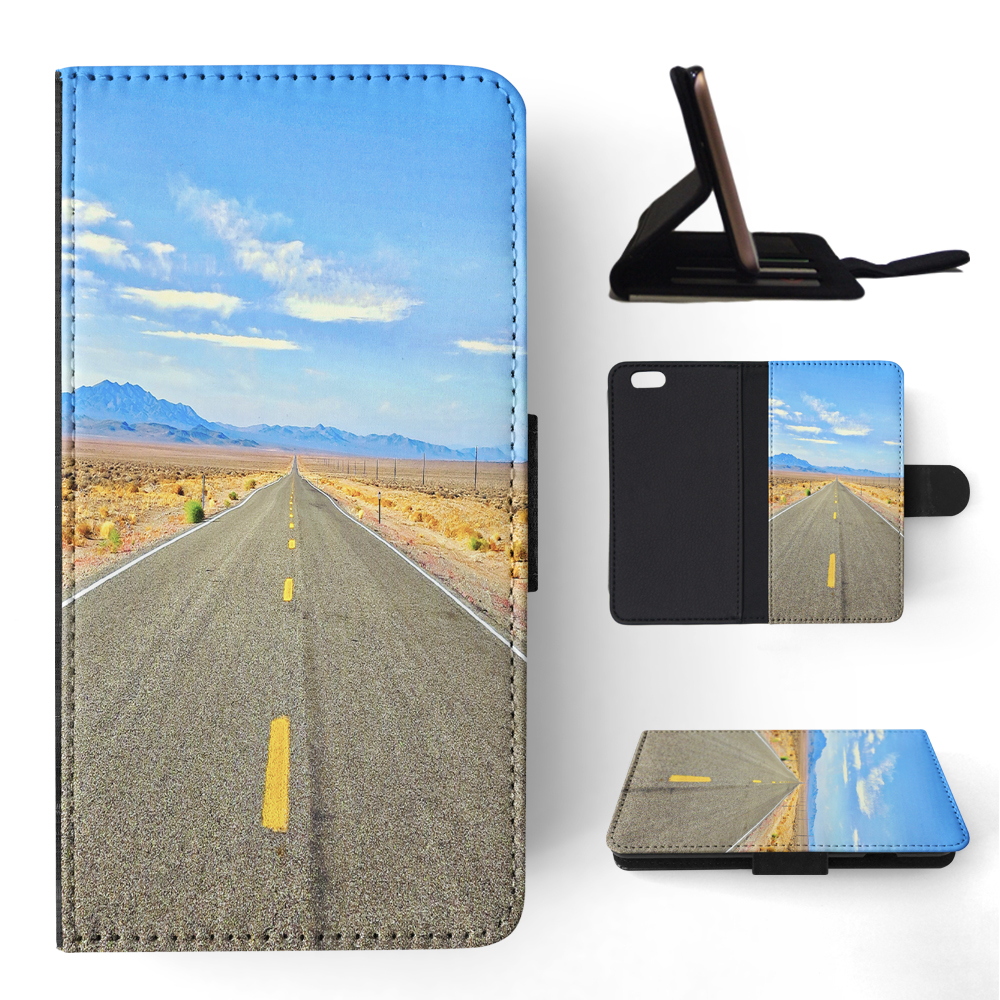 FLIP CASE FOR APPLE IPHONE|BEAUTIFUL DESERT COUNTRY ROAD #1 - 第 159/193 張圖片