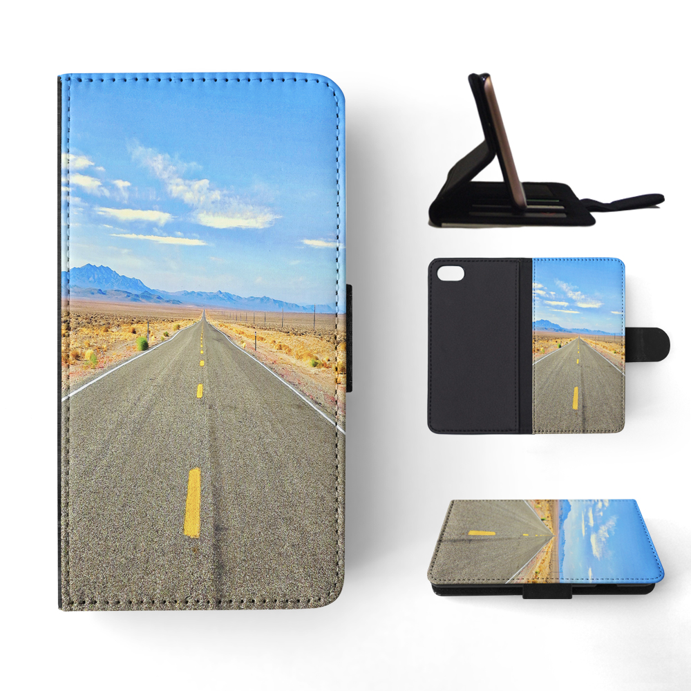 FLIP CASE FOR APPLE IPHONE|BEAUTIFUL DESERT COUNTRY ROAD #1 - 第 134/193 張圖片