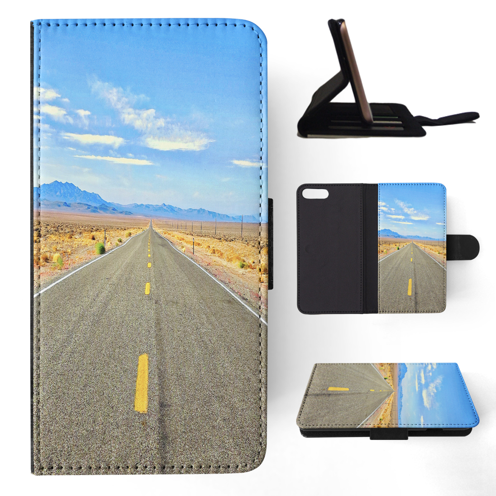 FLIP CASE FOR APPLE IPHONE|BEAUTIFUL DESERT COUNTRY ROAD #1 - 第 129/193 張圖片
