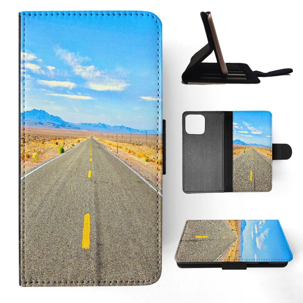 FLIP CASE FOR APPLE IPHONE|BEAUTIFUL DESERT COUNTRY ROAD #1 - 第 26/193 張圖片