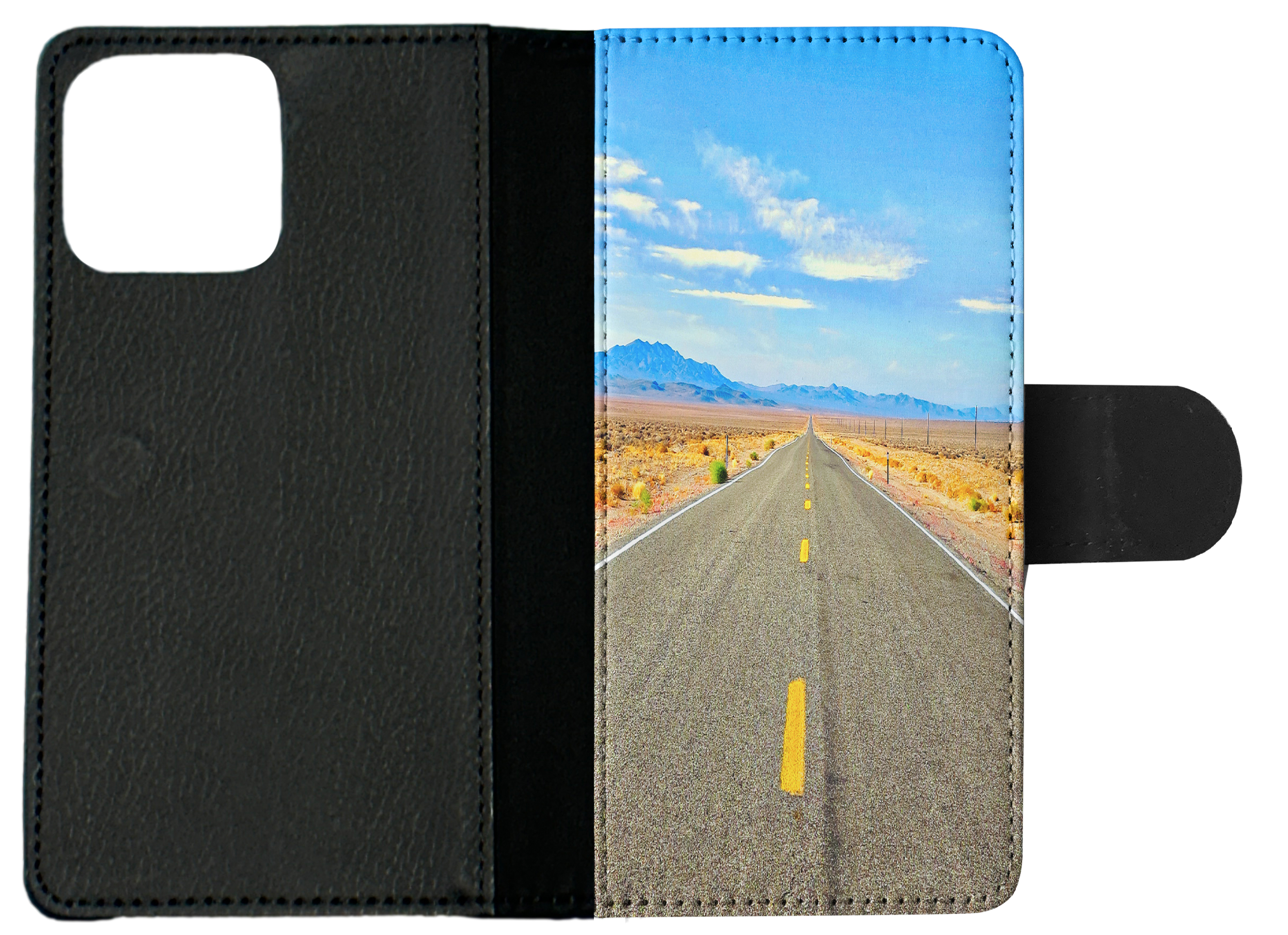 FLIP CASE FOR APPLE IPHONE|BEAUTIFUL DESERT COUNTRY ROAD #1 - 第 9/193 張圖片