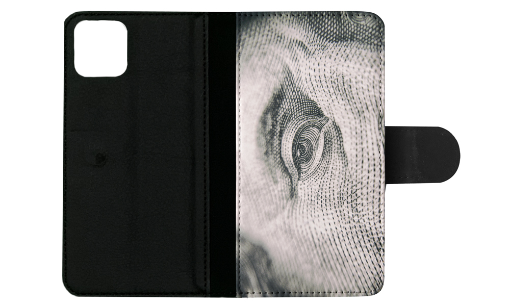 FLIP CASE FOR APPLE IPHONE|ZOOMED IN FACE MONEY - Picture 107 of 193