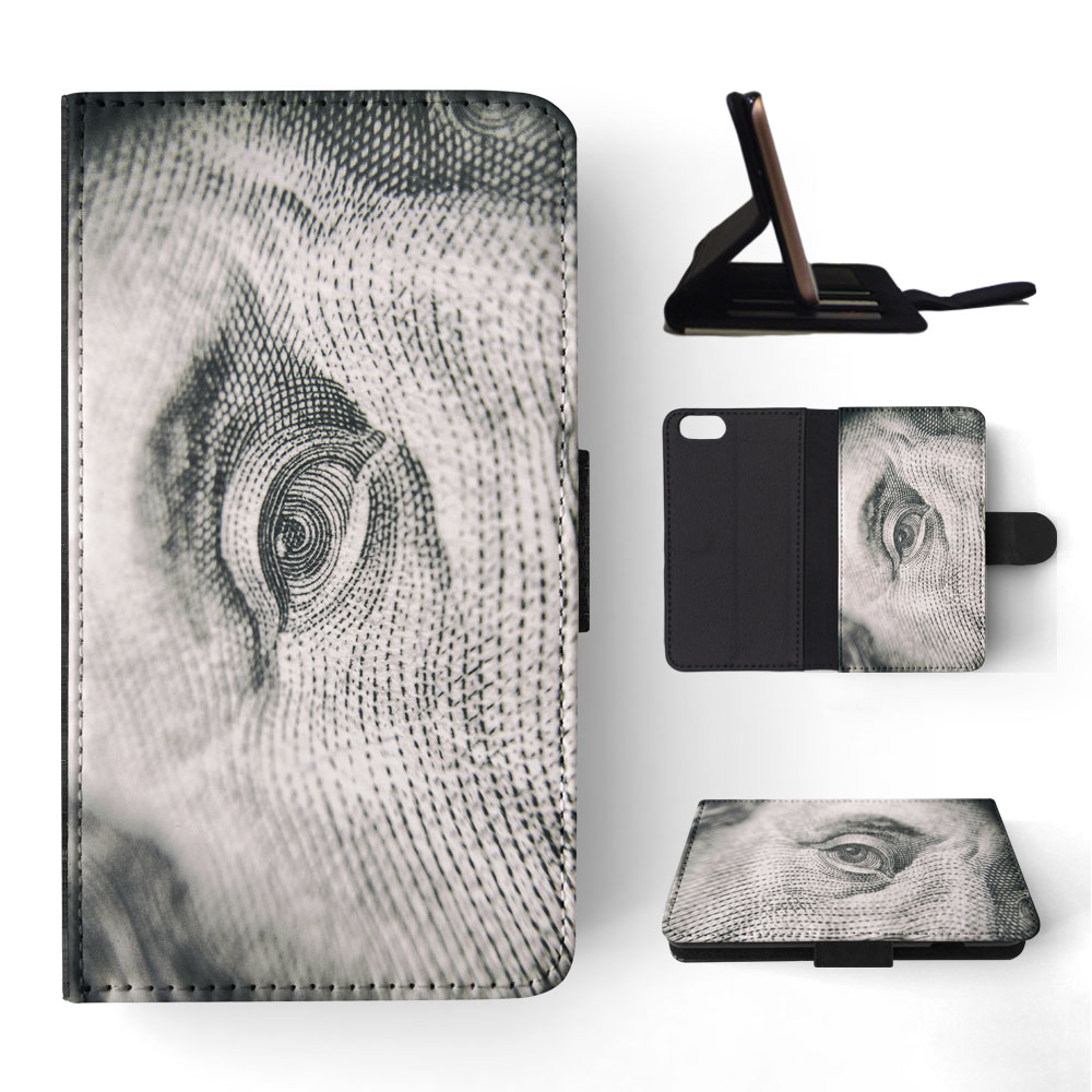 FLIP CASE FOR APPLE IPHONE|ZOOMED IN FACE MONEY - Picture 169 of 193