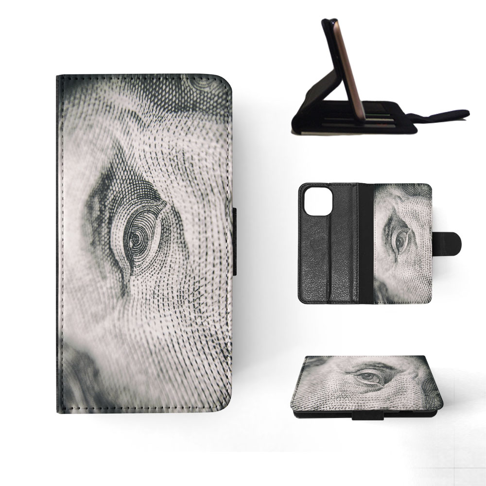 FLIP CASE FOR APPLE IPHONE|ZOOMED IN FACE MONEY - Picture 81 of 193
