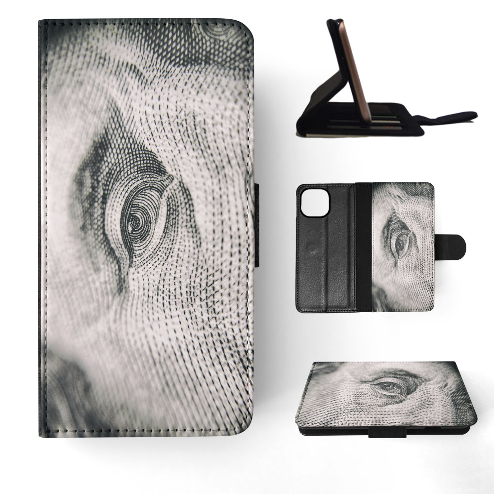 FLIP CASE FOR APPLE IPHONE|ZOOMED IN FACE MONEY - Picture 61 of 193