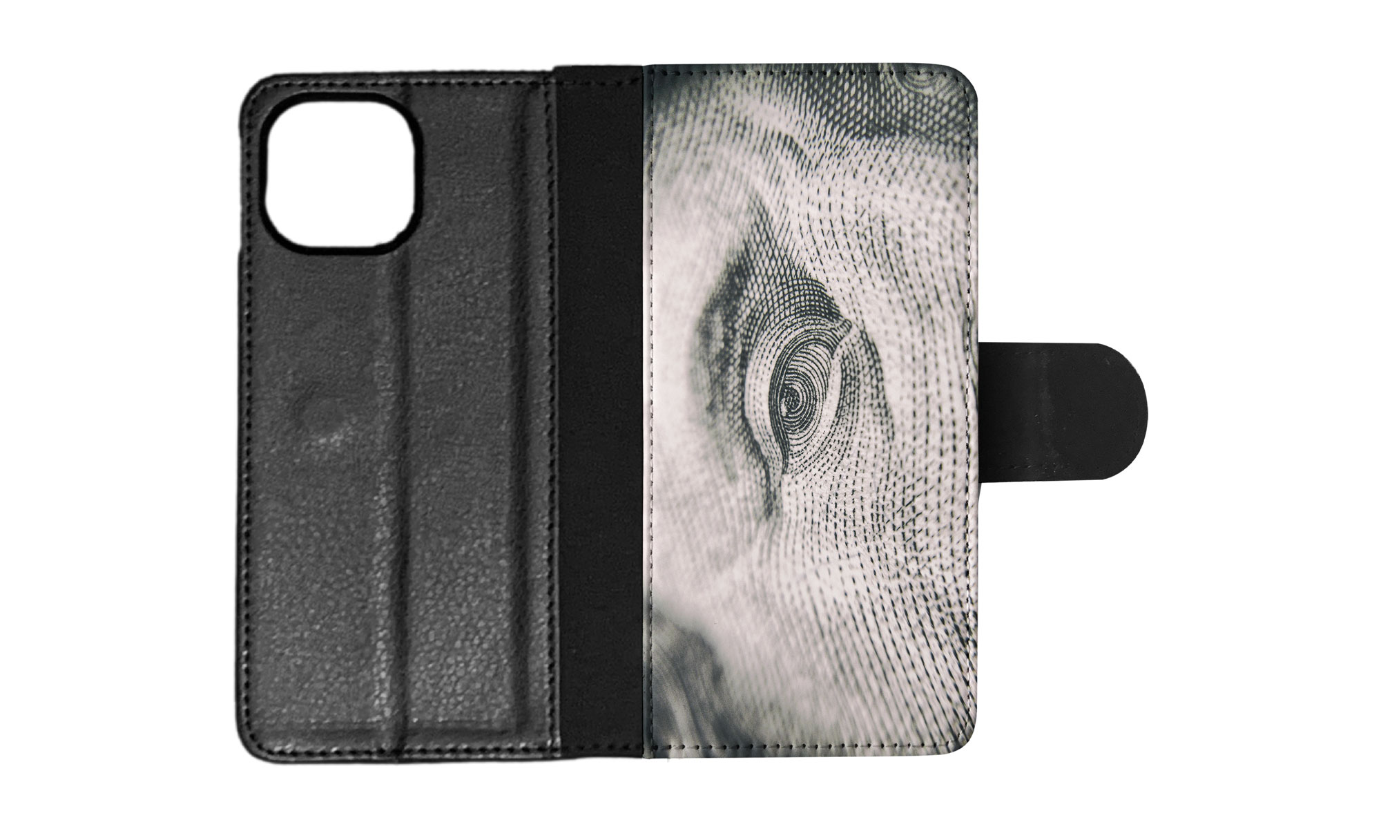 FLIP CASE FOR APPLE IPHONE|ZOOMED IN FACE MONEY - Picture 64 of 193
