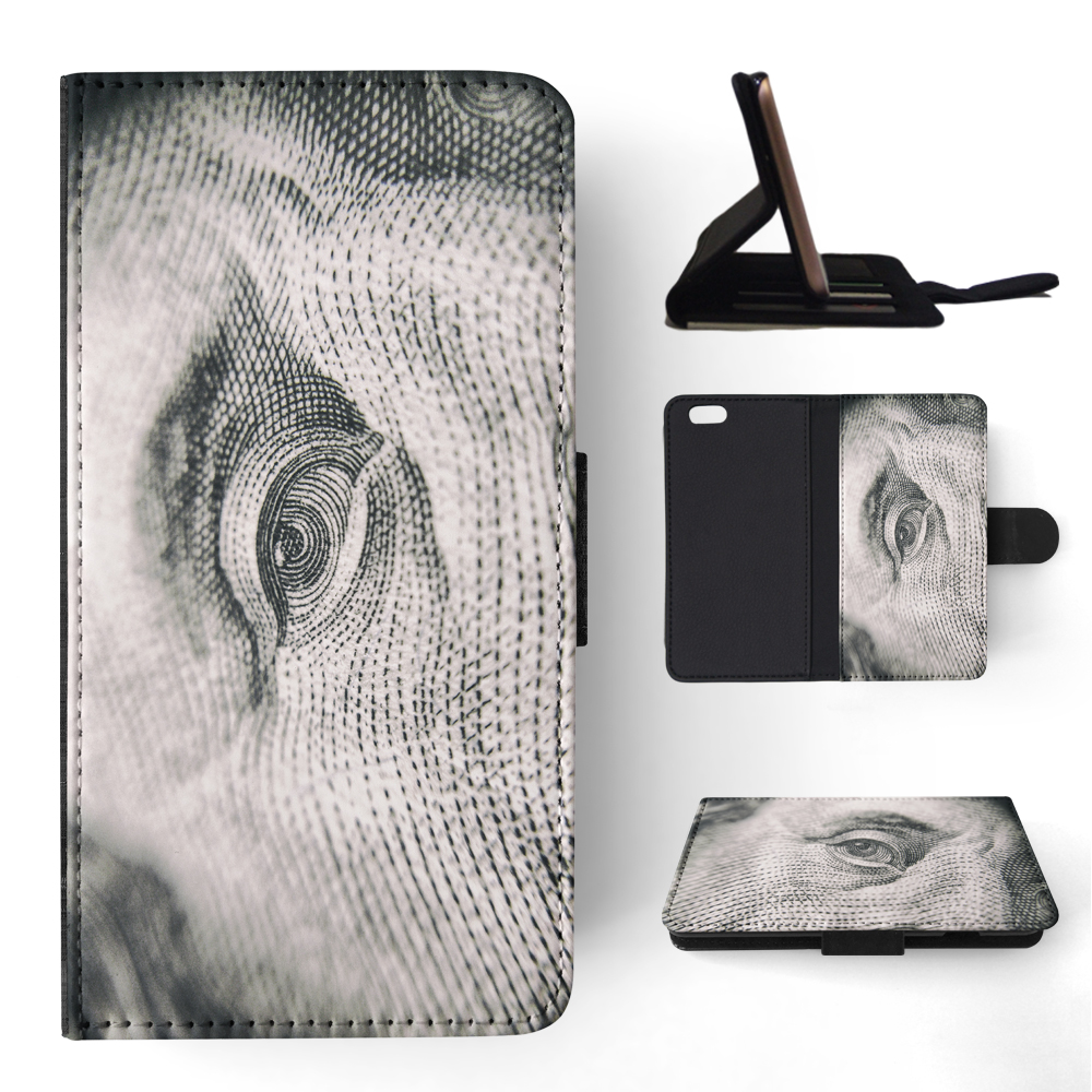 FLIP CASE FOR APPLE IPHONE|ZOOMED IN FACE MONEY - Picture 159 of 193