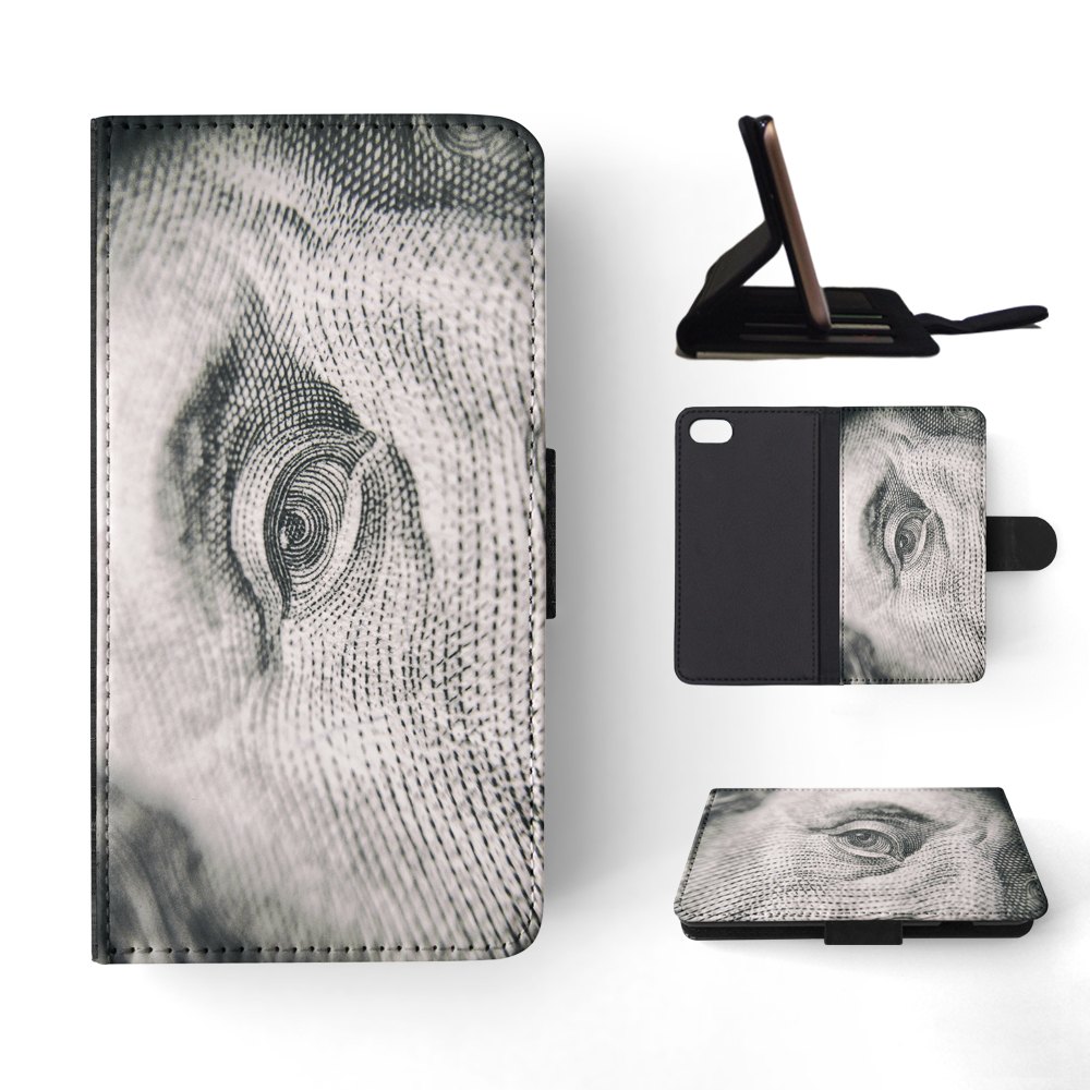 FLIP CASE FOR APPLE IPHONE|ZOOMED IN FACE MONEY - Picture 134 of 193
