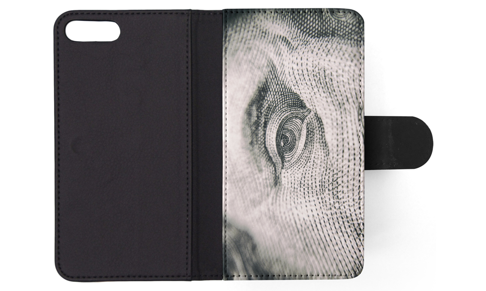 FLIP CASE FOR APPLE IPHONE|ZOOMED IN FACE MONEY - Picture 132 of 193