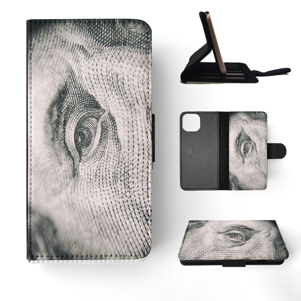 FLIP CASE FOR APPLE IPHONE|ZOOMED IN FACE MONEY - Picture 41 of 193