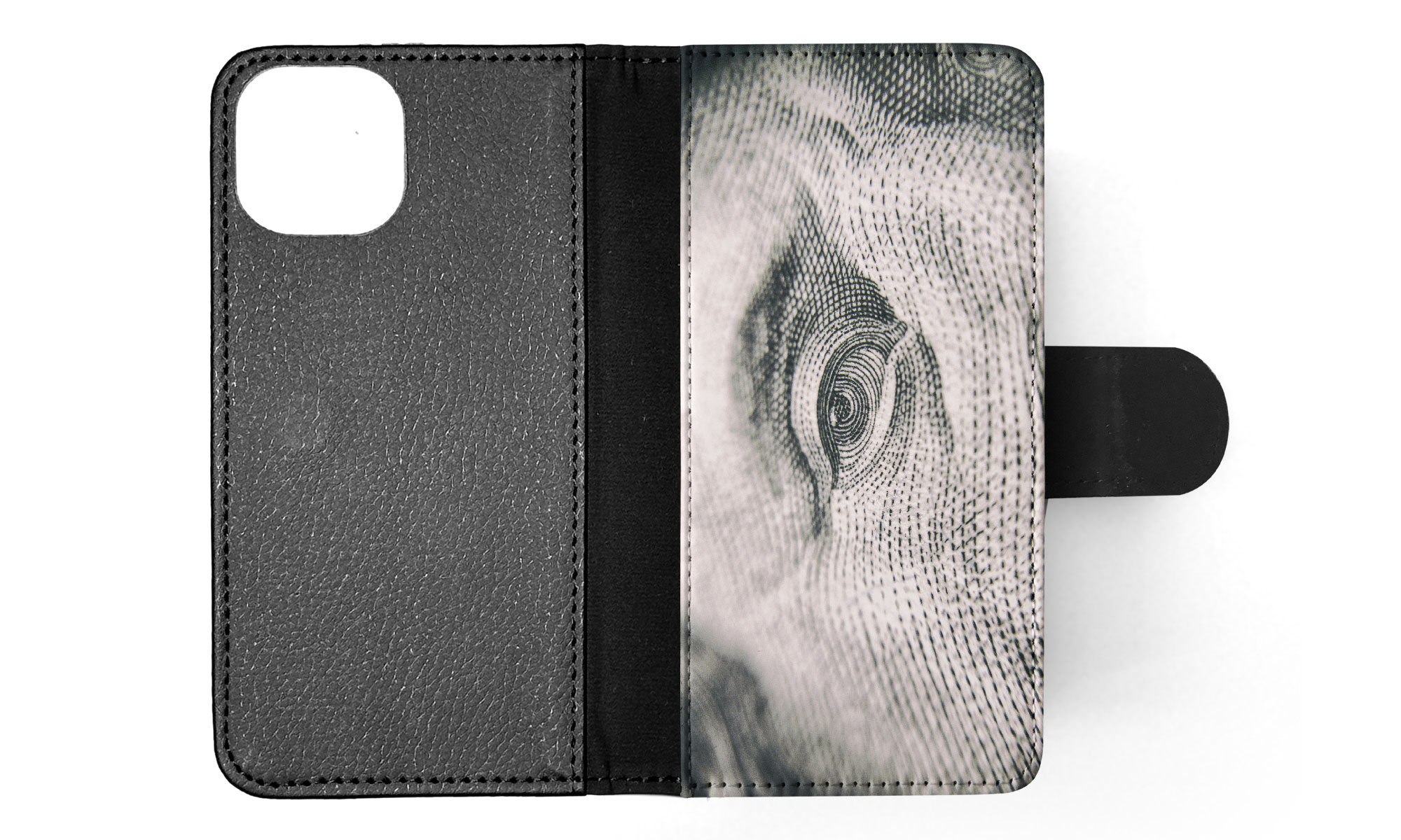 FLIP CASE FOR APPLE IPHONE|ZOOMED IN FACE MONEY - Picture 44 of 193