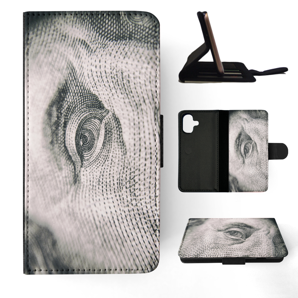 FLIP CASE FOR APPLE IPHONE|ZOOMED IN FACE MONEY - Picture 21 of 193