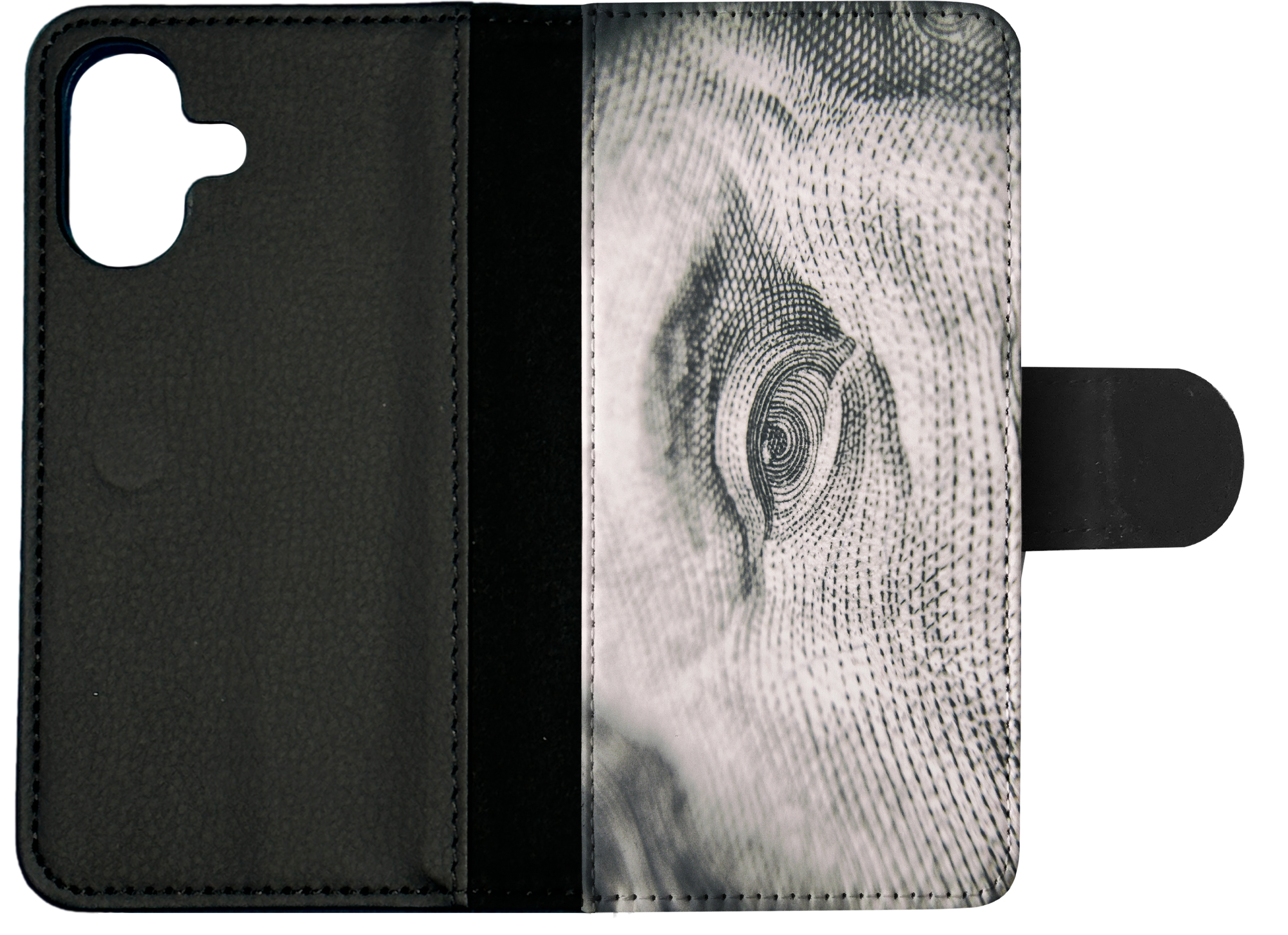 FLIP CASE FOR APPLE IPHONE|ZOOMED IN FACE MONEY - Picture 24 of 193