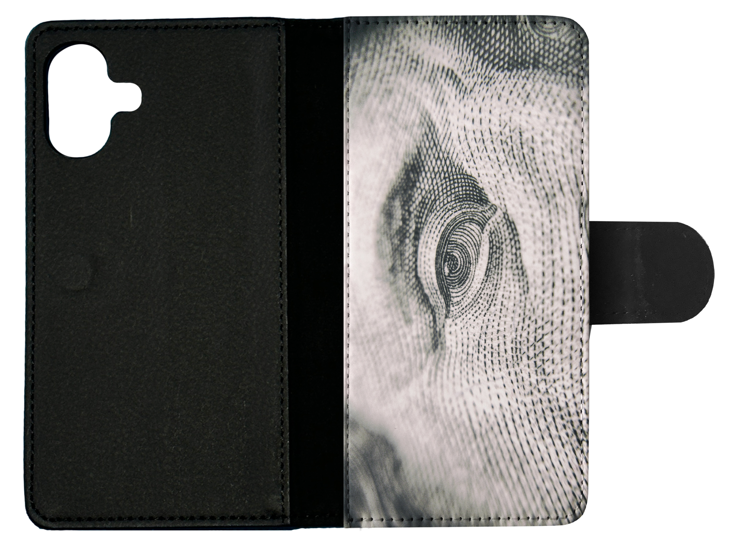 FLIP CASE FOR APPLE IPHONE|ZOOMED IN FACE MONEY - Picture 19 of 193