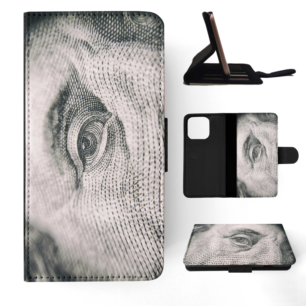 FLIP CASE FOR APPLE IPHONE|ZOOMED IN FACE MONEY - Picture 11 of 193