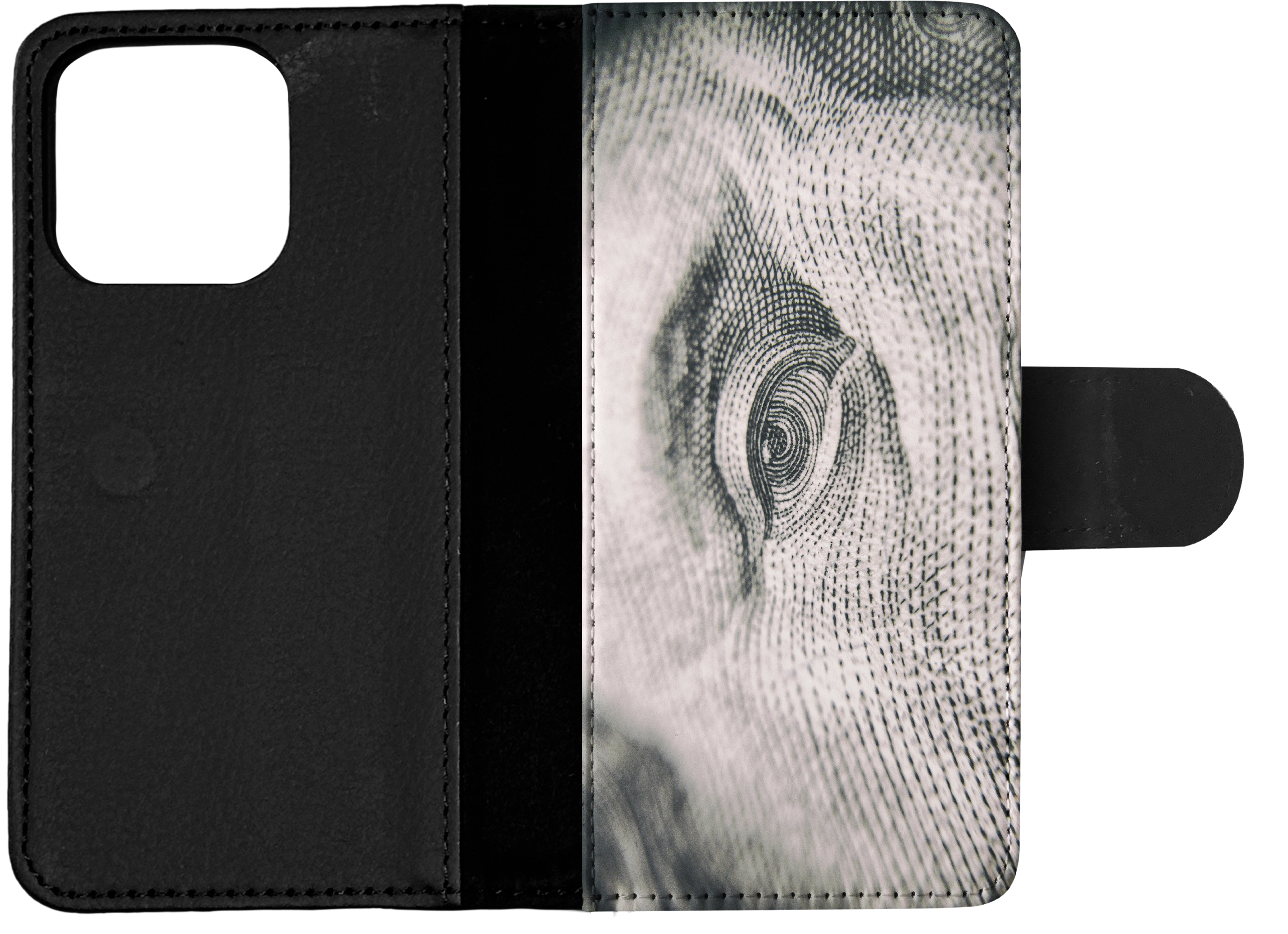 FLIP CASE FOR APPLE IPHONE|ZOOMED IN FACE MONEY - Picture 14 of 193