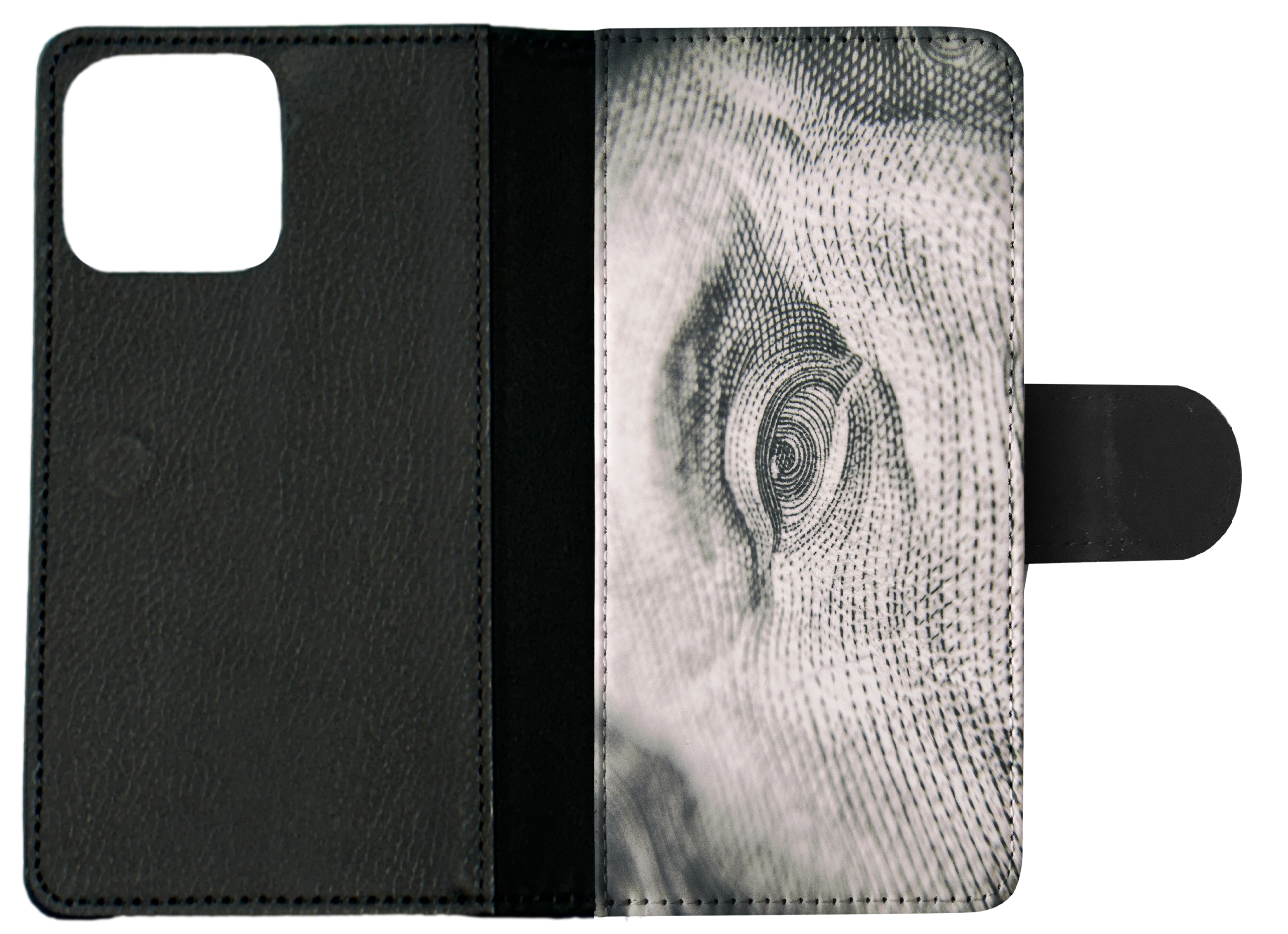 FLIP CASE FOR APPLE IPHONE|ZOOMED IN FACE MONEY - Picture 9 of 193