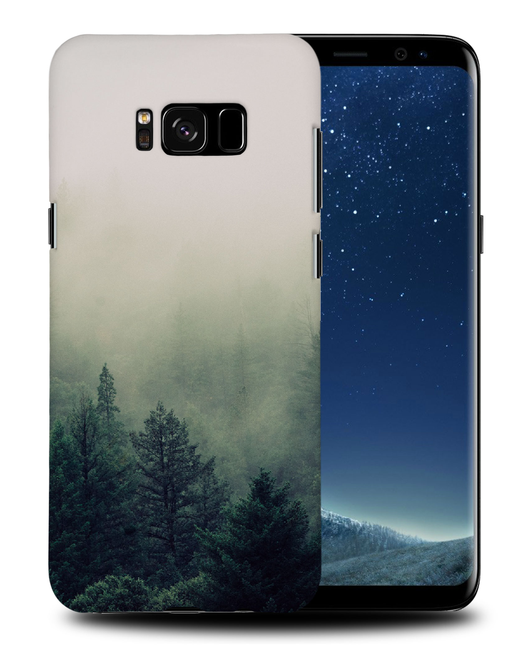 CASE COVER FOR SAMSUNG GALAXY|FOGGY FOREST TREES - Picture 22 of 25