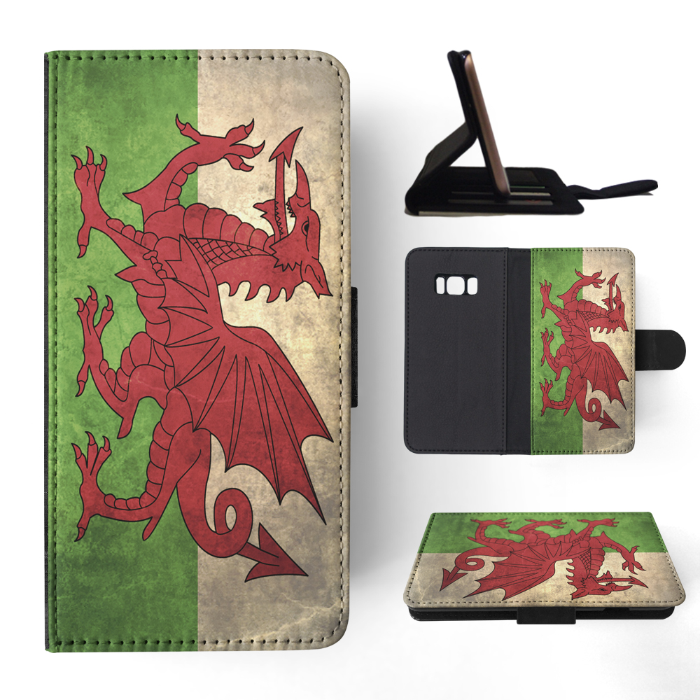FLIP CASE FOR SAMSUNG GALAXY|WALES COUNTRY FLAG - Picture 106 of 120