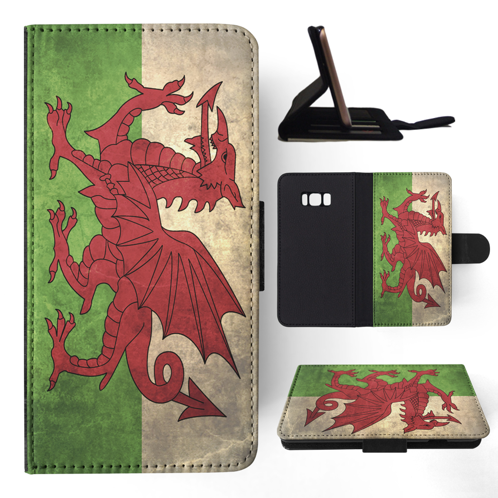 FLIP CASE FOR SAMSUNG GALAXY|WALES COUNTRY FLAG - Picture 101 of 120
