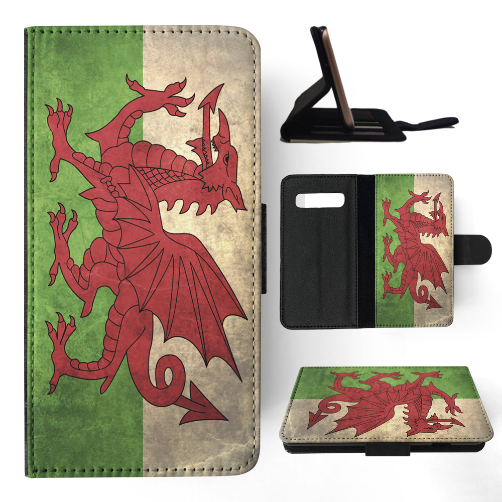FLIP CASE FOR SAMSUNG GALAXY|WALES COUNTRY FLAG - Picture 86 of 120