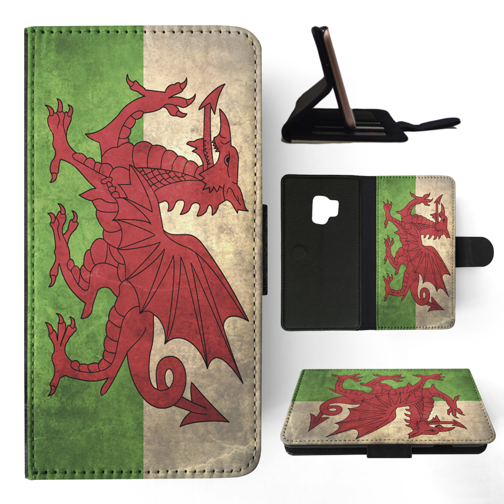 FLIP CASE FOR SAMSUNG GALAXY|WALES COUNTRY FLAG - Picture 91 of 120