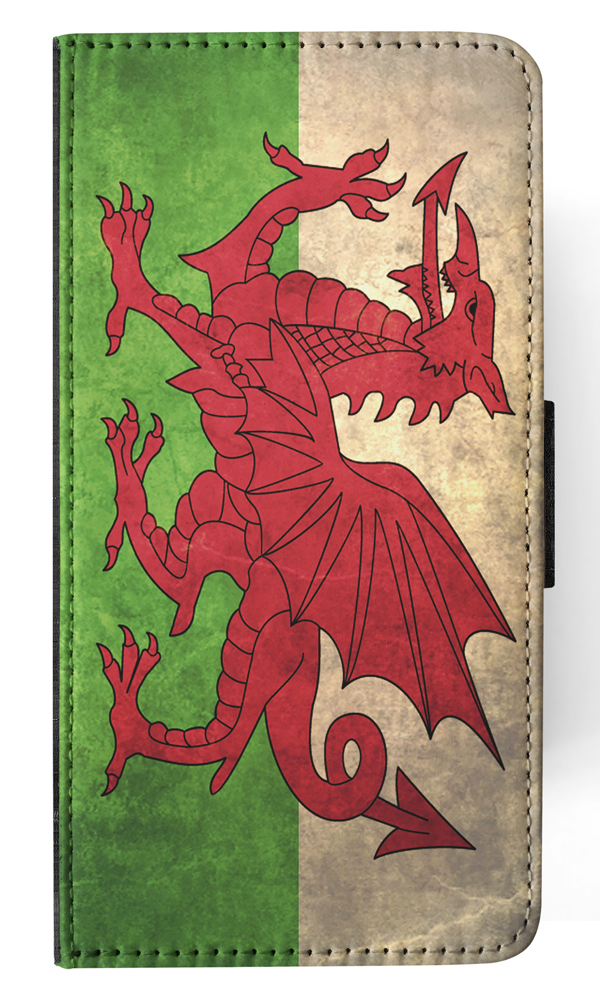 FLIP CASE FOR APPLE IPHONE|WALES COUNTRY FLAG - Foto 115 di 193