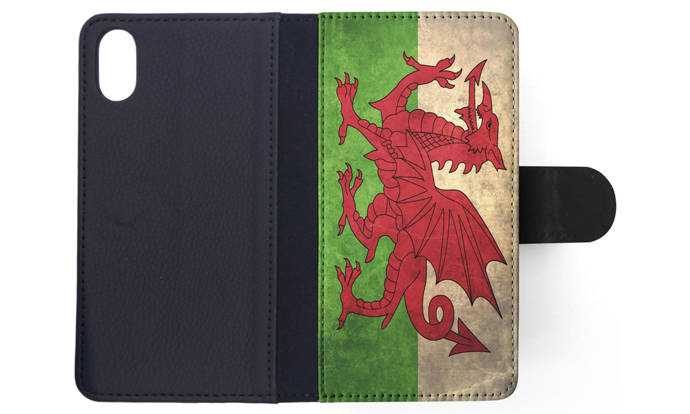 FLIP CASE FOR APPLE IPHONE|WALES COUNTRY FLAG - Foto 117 di 193