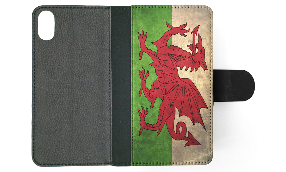 FLIP CASE FOR APPLE IPHONE|WALES COUNTRY FLAG - Foto 122 di 193