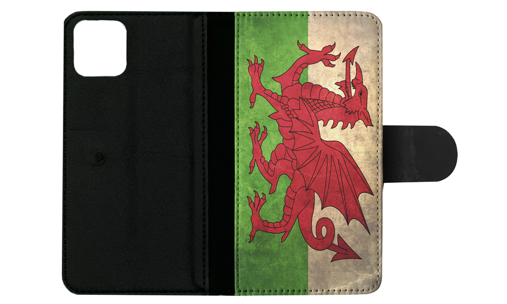 FLIP CASE FOR APPLE IPHONE|WALES COUNTRY FLAG - Foto 107 di 193