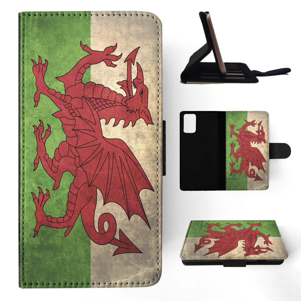 FLIP CASE FOR SAMSUNG GALAXY|WALES COUNTRY FLAG - Picture 71 of 120