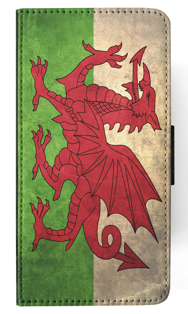 FLIP CASE FOR APPLE IPHONE|WALES COUNTRY FLAG - Foto 95 di 193