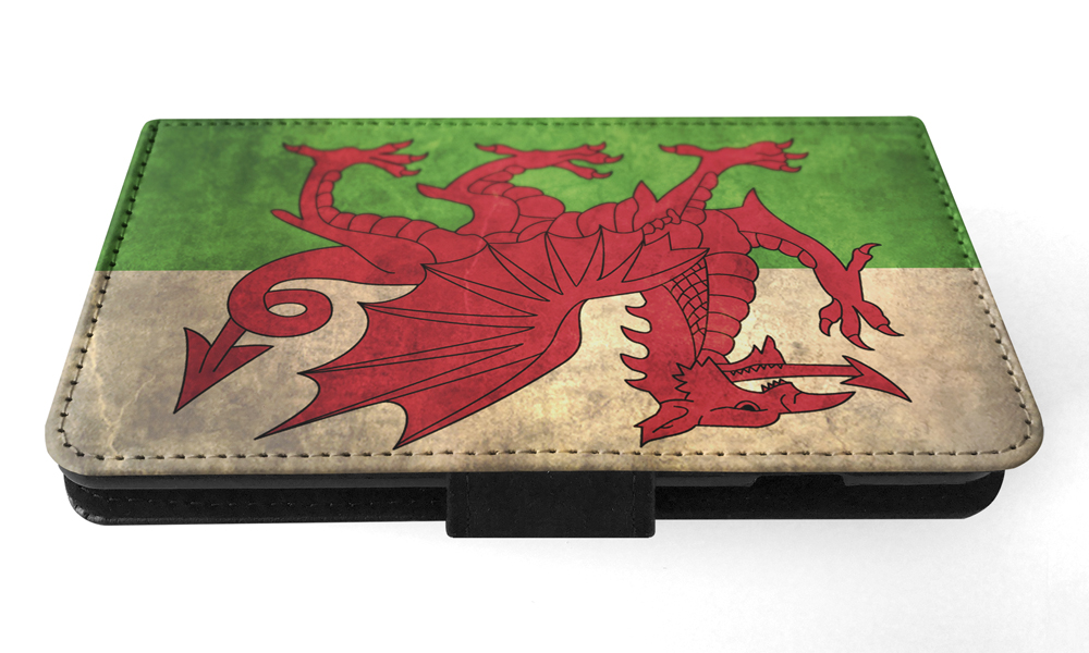 FLIP CASE FOR APPLE IPHONE|WALES COUNTRY FLAG - Foto 96 di 193