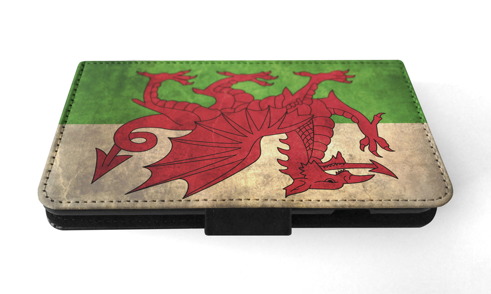 FLIP CASE FOR APPLE IPHONE|WALES COUNTRY FLAG - Foto 161 di 193