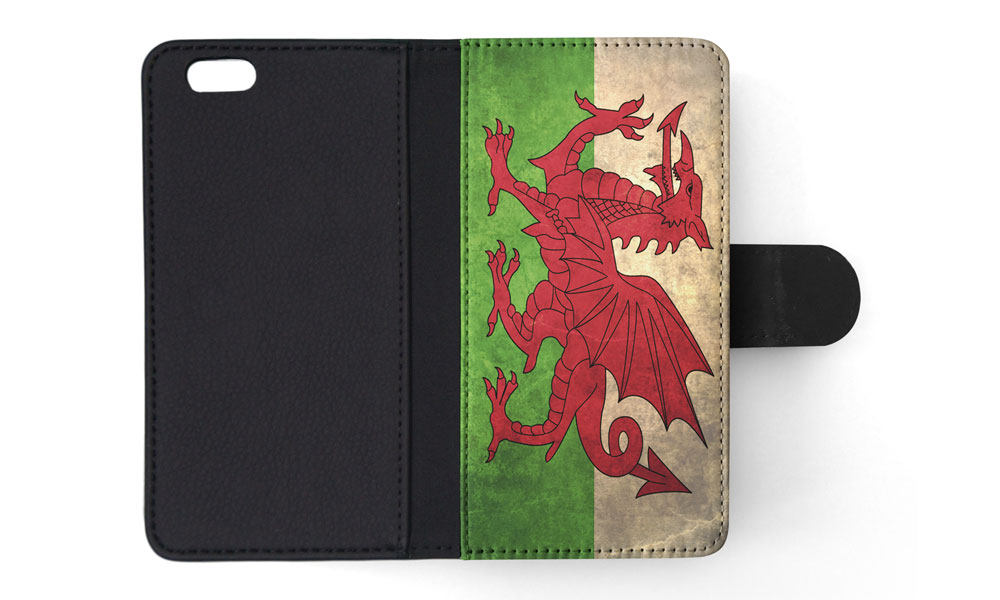 FLIP CASE FOR APPLE IPHONE|WALES COUNTRY FLAG - Foto 162 di 193