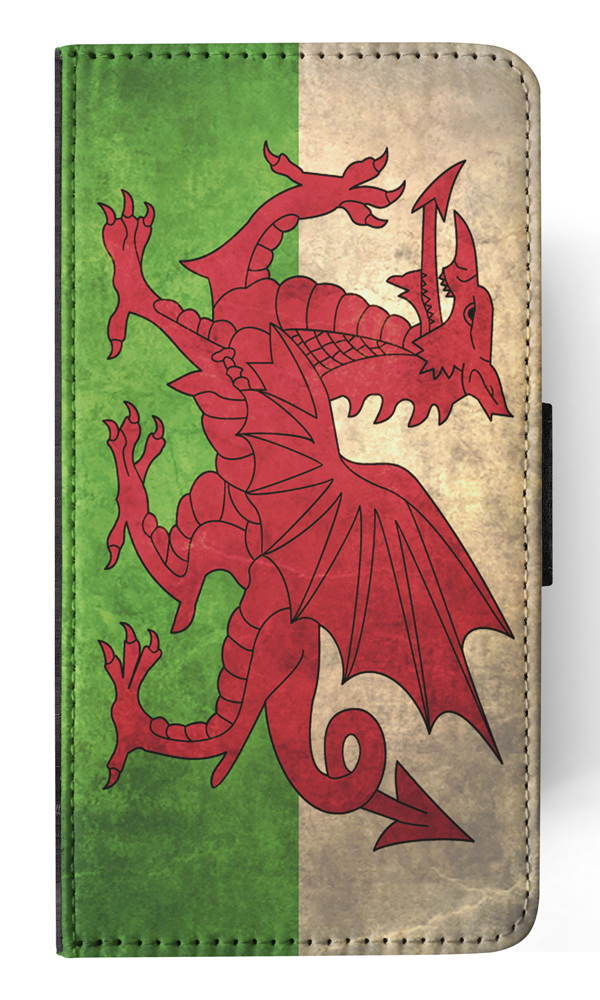 FLIP CASE FOR APPLE IPHONE|WALES COUNTRY FLAG - Foto 150 di 193