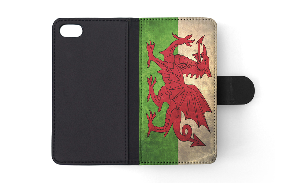 FLIP CASE FOR APPLE IPHONE|WALES COUNTRY FLAG - Foto 137 di 193