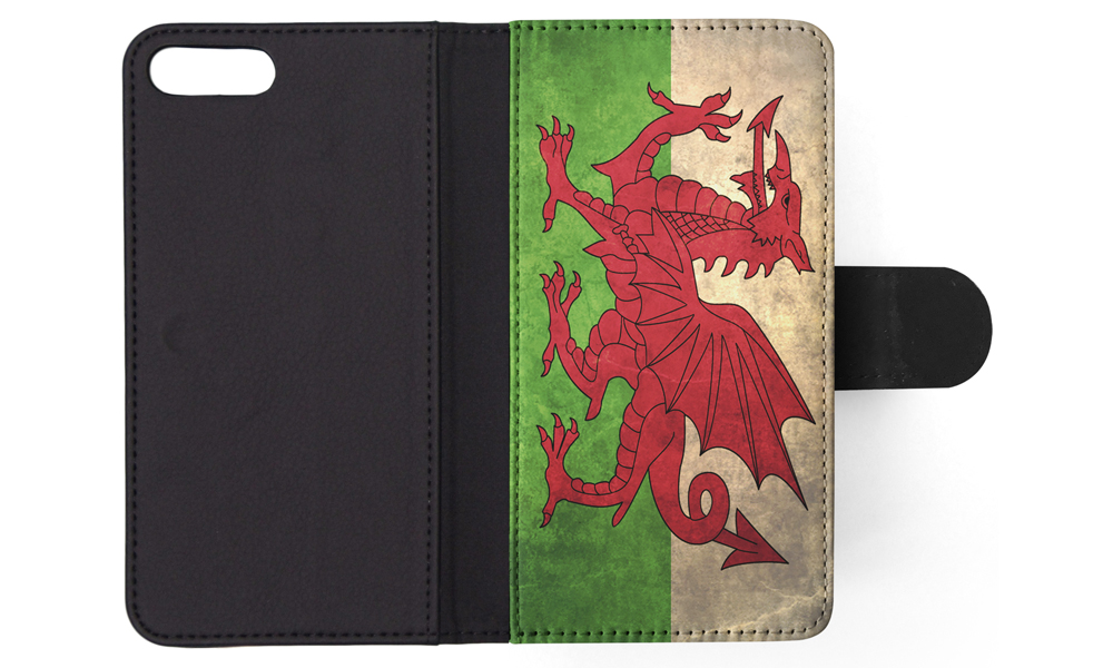 FLIP CASE FOR APPLE IPHONE|WALES COUNTRY FLAG - Foto 132 di 193