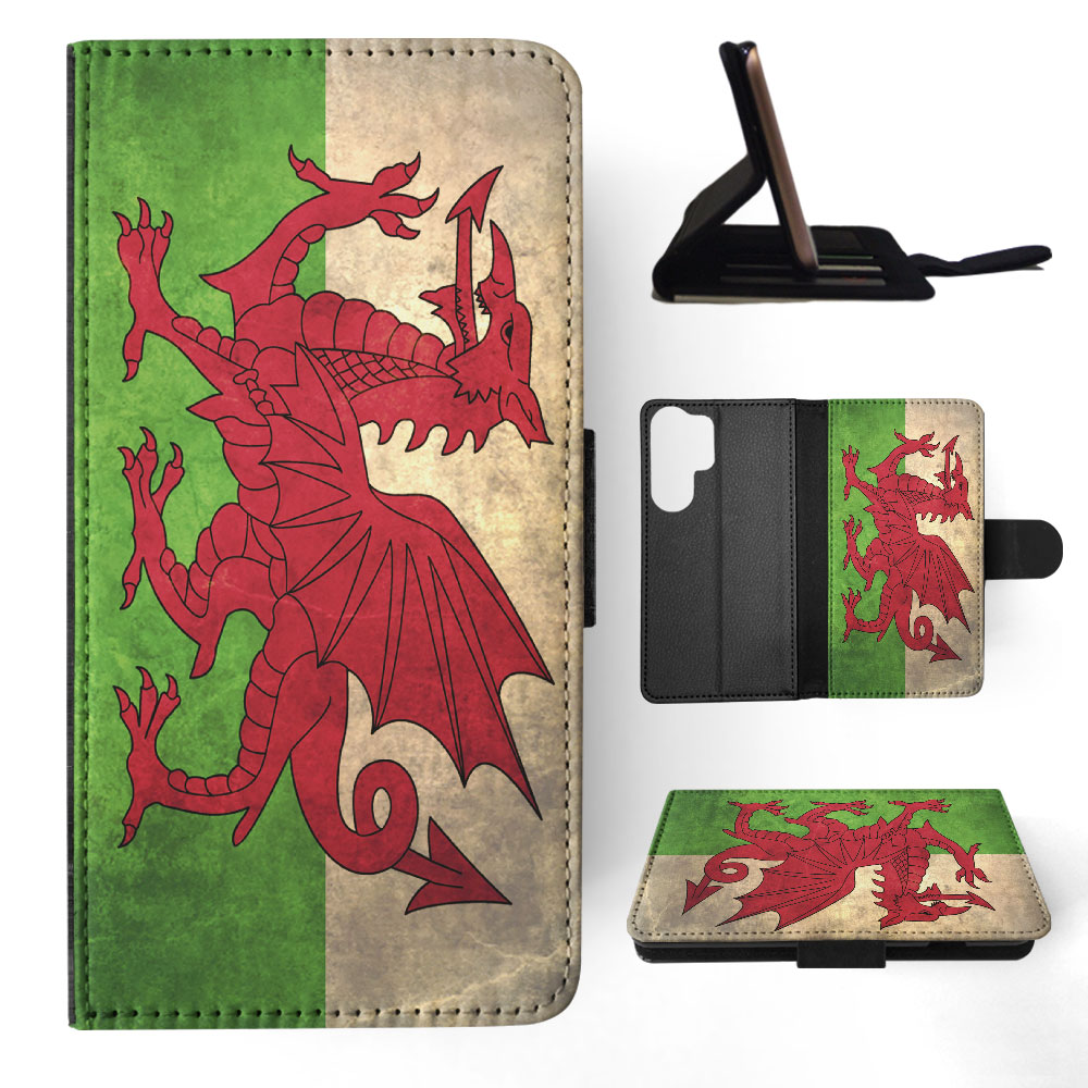FLIP CASE FOR SAMSUNG GALAXY|WALES COUNTRY FLAG - Picture 21 of 120